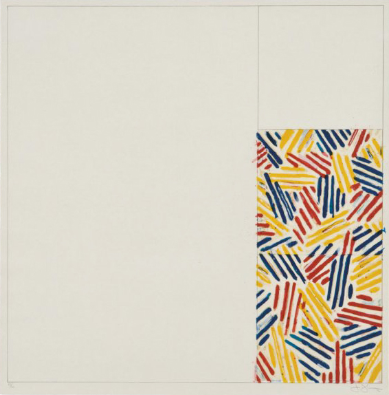 JASPER JOHNS - #4, FROM 6 LITHOGRAPHS (AFTER JASPER JOHNS - #4, FROM 6 LITHOGRAPHS (AFTER
