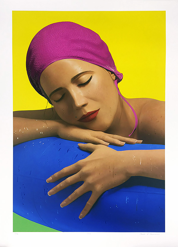 CAROLE A FEUERMAN - SERENA WITH PINK CAP CAROLE A FEUERMAN - SERENA WITH PINK CAP