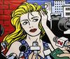 KAUFMAN, STEVE - HOMAGE TO LICHTENSTEIN TV STARS II